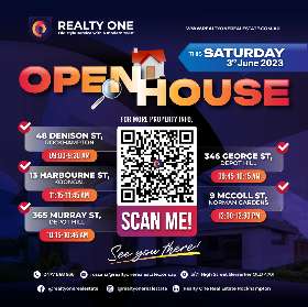 Open house event - 3rd June 2023 by Realty One Real Estate