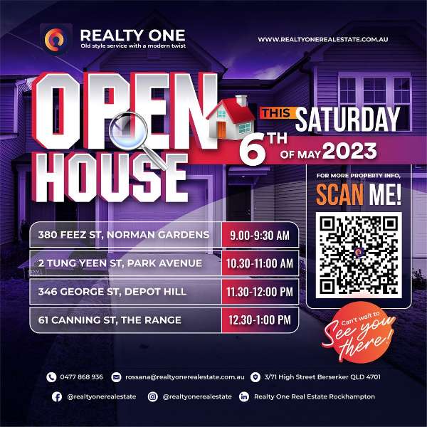 Open House Saturday 6th May 2023