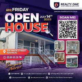 Open house event - 14th July 2023 by Realty One Real Estate