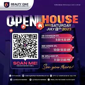 Open house event - 8th July 2023 by Realty One Real Estate