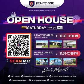Open house event - 24th June 2023 by Realty One Real Estate