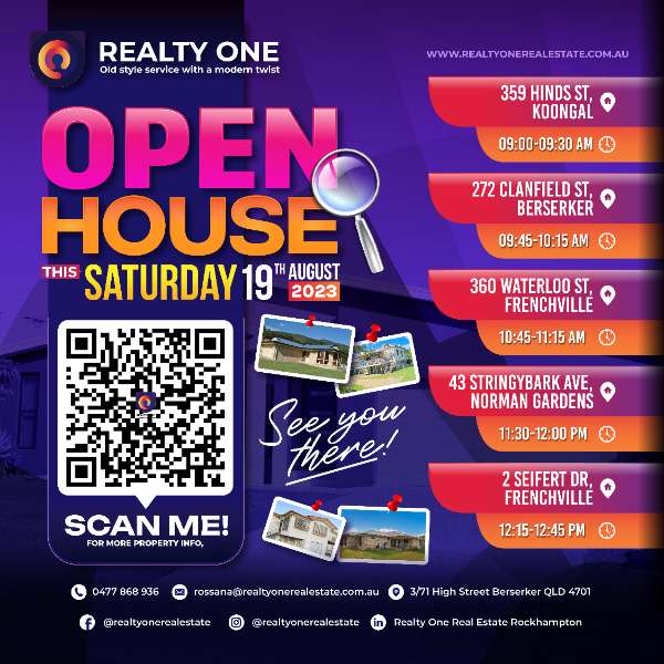Open house event - 19th Aug 2023