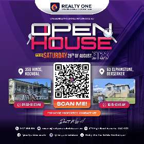 Open house event - 26th August 2023 by Realty One Real Estate