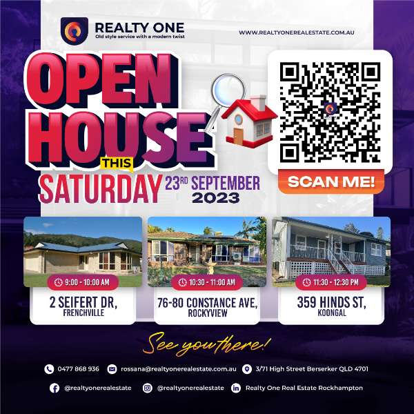 Open house event - 23rd Sept 2023