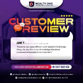 Realty One Real Estate's Customer review - by Realty One Real Estate