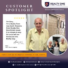 Realty One Real Estate's Customer review - by Realty One Real Estate Rockhampton