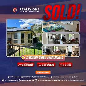 House recently sold in Rockhampton - Realty One Real Estate - 2 Seifert Drive in Frenchville