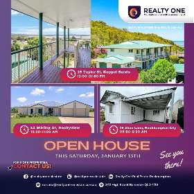 Open house event - 13th January 2024 by Realty One Real Estate