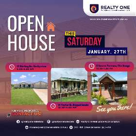 Open house event - 27th January 2024 by Realty One Real Estate