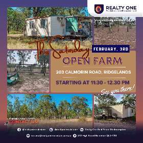 Open farm event - 3rd Feb 2024 by Realty One Real Estate