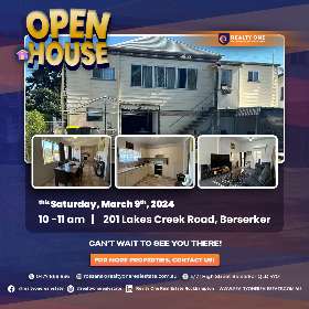 Open house event - 9th March 2024 by Realty One Real Estate