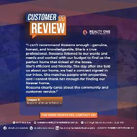 Realty one real estate customer testimonial - by Realty One Real Estate