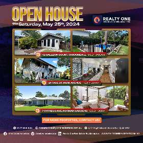 Open house event - 25th May 2024 by Realty One Real Estate