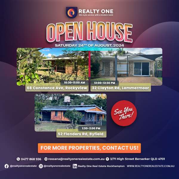 Open House Event - 24th August 2024