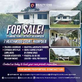 Property For Sale - 7 Heathwood Court, Hampden