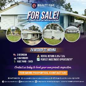 Property For Sale - 24 Becker St, Moura