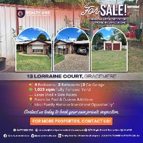 Property For Sale - 13 Lorraine Court, Gracemere