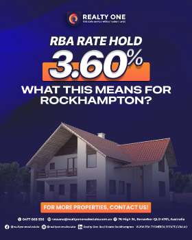 RBA rate hold 3.60%