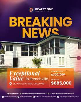 Price reduced! Your chance to secure exceptional value in Frenchville.