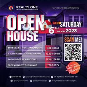 Open House Saturday 6th May 2023
