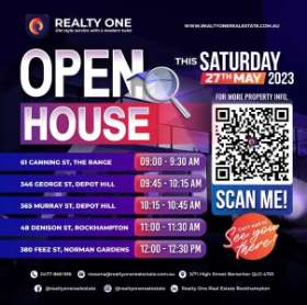 Open House Saturday 27th May 2023