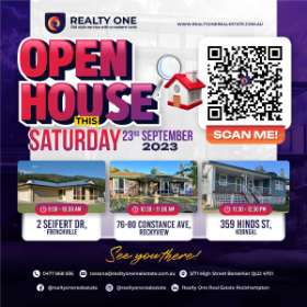 Open house event - 23rd Sept 2023