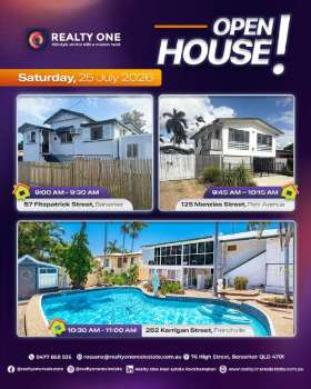 Open House Saturday, 25 July 2026