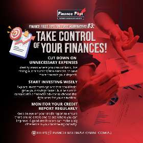take control of your finances - finance first rockhampton mortgage broker