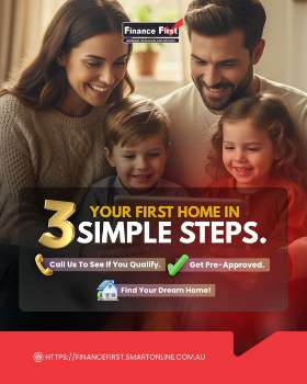 Your First Home in 3 Simple Steps