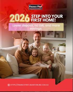 Step into your first home 2026!