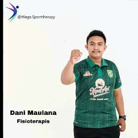 Pendiri dan pemilik Wage Sport Physio, Dani Maulana