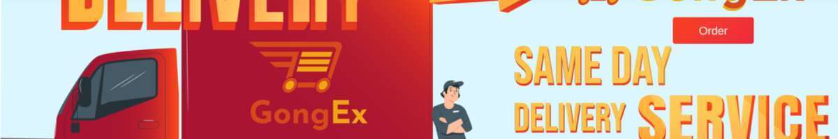 Gongex Courier Services Banner
