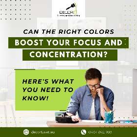Colours Can Boost Your Focus and Concentration