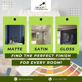 find the perfect finish for your room