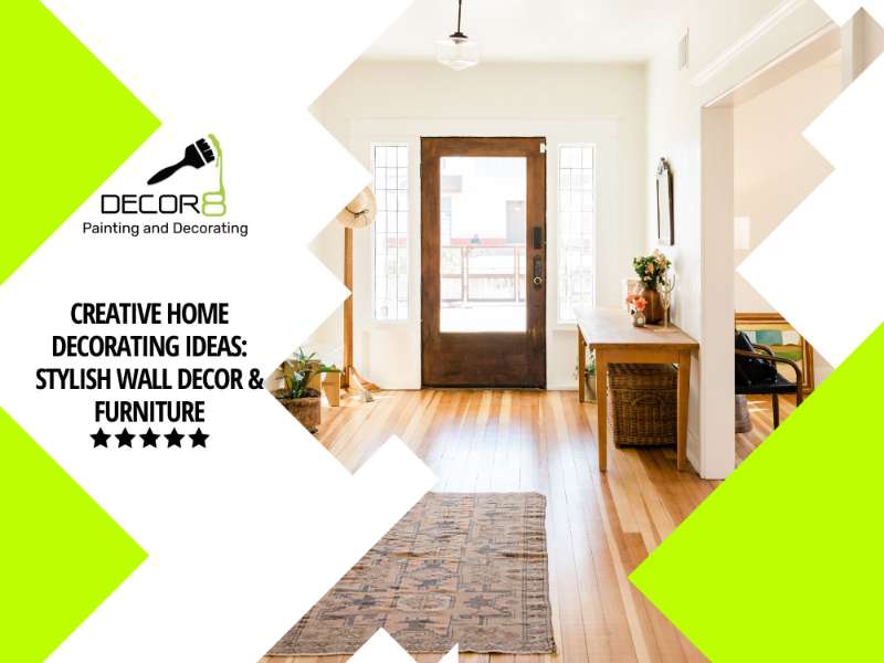 Creative Home Decorating Ideas: Stylish Wall Decor & Furniture