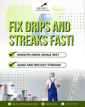 fix drips and streaks fast