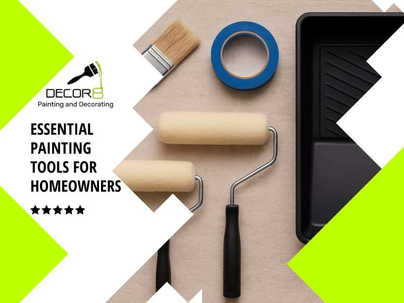 Essential Painting Tools For Homeowners: Western Sydney & Blue Mountains Area