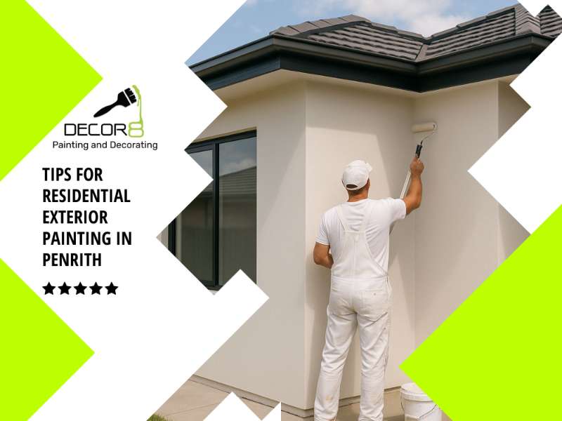 Tips for Residential Exterior Painting in Penrith: All The Best Practices