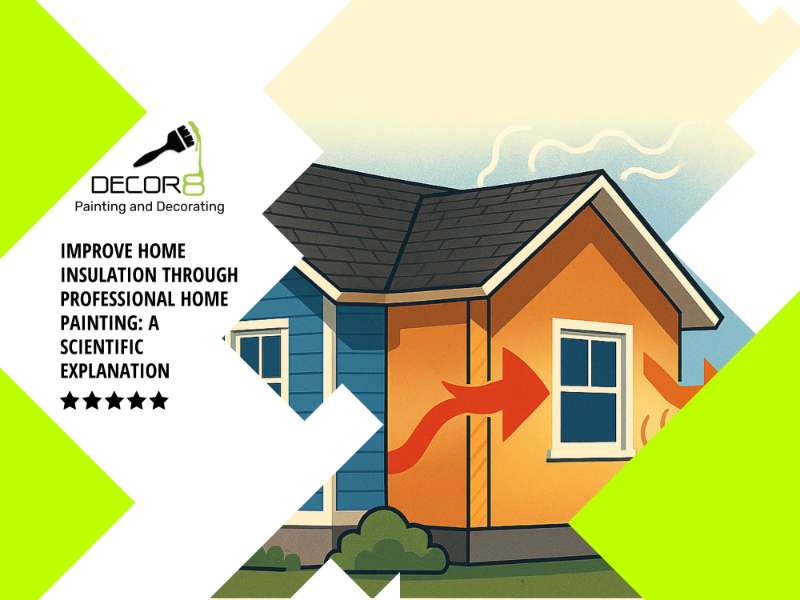 Improve Home Insulation Through Professional Home Painting: A Scientific Explanation