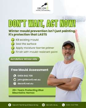 Winter = Mould Season in Blue Mountains