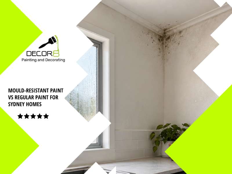 Mould-Resistant Paint vs Regular Paint in Sydney House