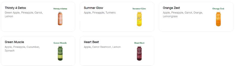 Crunchaus - Cold Pressed Juice - Salad Bar - GWALK Surabaya