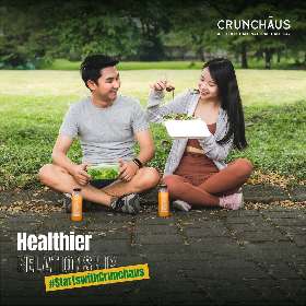 Healthy life - healthier relationship with crunchaus salad | Crunchaus - Pakuwon City - Surabaya