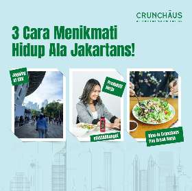 Cara menikmati hidup sehat ala Jakartans - salad | Crunchaus - GWALK - Surabaya