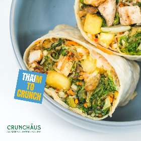 Wrapped Thai Salad - Salad Bar Surabaya | Crunchaus Salad Gwalk