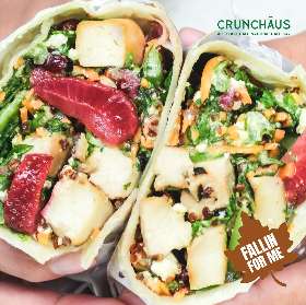 Salad Wrap full of healthy ingredients - Healthy Salad Surabaya - Heealthy Food Surabaya | Crunchaus Salad Gwalk
