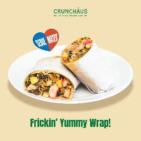 Eat Salad Wrap with your Soul Mates | Crunchaus Pakuwon - Salad Bar Surabaya