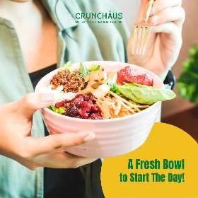 Fresh and Colorful Salad Bowl - Makanan Surabaya - Salad Surabaya | Crunchaus Salad Gwalk - Salad Bar Surabaya