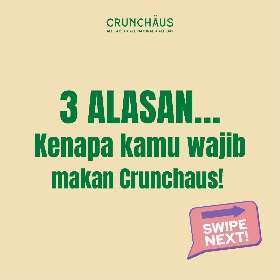 Alasan Milih Crunchaus Sebagai Salad Pilihan  - Makanan Surabaya | Crunchaus Salad Pakuwon City - Salad Surabaya 1