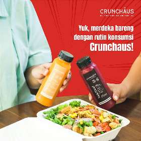 Crunchaus Salad buat makanan pilihan di Hari Ulang Tahun Indonesia 4 - Crunchaus Salad Pakuwon City